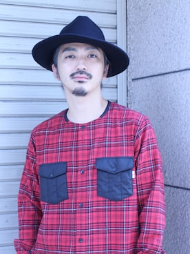 「WHIZLIMITED（ウィズリミテッド）のアイテム」を使った、権藤裕輝さん（メンズ・170cm）の秋コーディネート