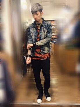 「5（ファイブ）のアイテム（ジャケット/アウター）」を使った、So~`さん（メンズ・178cm）の冬コーディネート