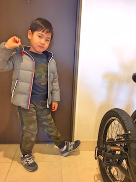 mioさん（キッズ・110cm）の冬コーディネート