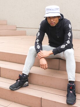 BASESTATIONさん(メンズ・178cm)の冬コーディネート