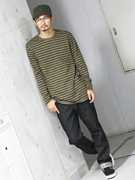 BASESTATIONさん(メンズ・178cm)の秋コーディネート