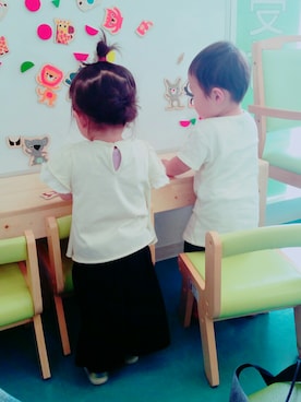 ダブルツインさん(キッズ・70cm)の夏コーディネート