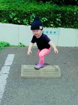 ダブルツインさん（キッズ・80cm）の夏コーディネート