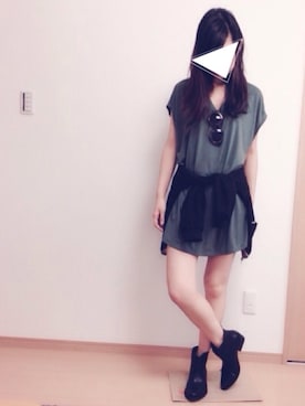 CHAさん（レディース・163cm）の秋コーディネート