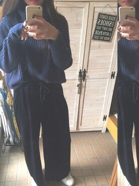 momokaさん（レディース・158cm）の冬コーディネート