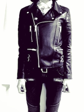 「GIVENCHY」｜「アイテム（その他アウター）」を使った、Hiroさん（メンズ・173cm）の春コーディネート