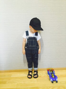 Ruuさん（キッズ・90cm）の夏コーディネート