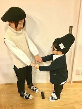 Ruuさん（キッズ・122cm）の秋コーディネート