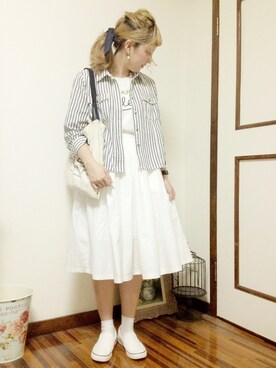 a-neさん（レディース・159cm）の夏コーディネート