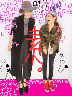 「ロングジャケット」｜「アイテム（その他シューズ）」を使った、a-neさん（レディース・159cm）の秋コーディネート