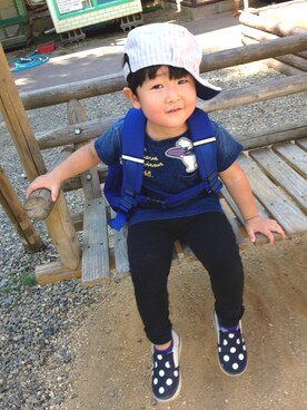 うーさん（キッズ・90cm）の夏コーディネート