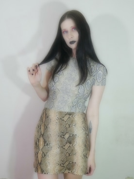 「vtg」｜Nicole さん（レディース・170cm）の秋コーディネート