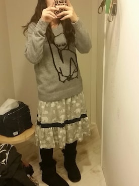 eyeco_tさん（レディース・154cm）の冬コーディネート