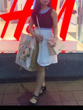 「アイテム（その他トップス、ブラウン系）」を使った、jac wahtinさん（レディース・150cm）の秋コーディネート