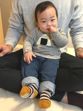 あおさん（キッズ・70cm）の秋コーディネート