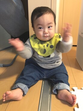 あおさん（キッズ・70cm）の秋コーディネート