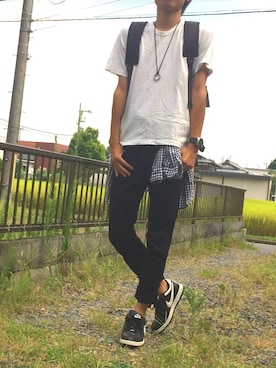 tatsuさん(メンズ・180cm)の夏コーディネート