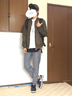 tatsuさん（メンズ・180cm）の秋コーディネート