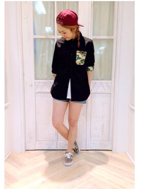 110373さん(レディース・151cm)の夏コーディネート