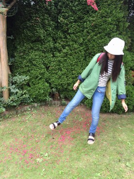 「DC SHOES（ディーシーシューズ）のアイテム（その他シューズ）」を使った、ｍｏｅｎｏさん（レディース・156cm）の秋コーディネート