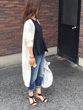 しずさん（レディース・156cm）の夏コーディネート