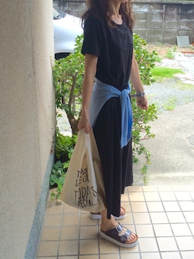 しずさん（レディース・156cm）の夏コーディネート