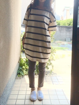 しずさん（レディース・156cm）の夏コーディネート