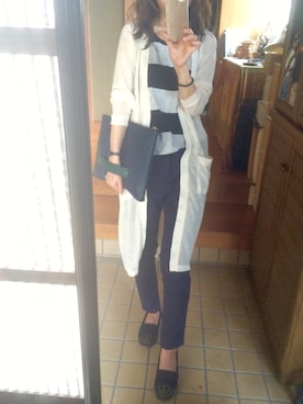 「LOAVES（ローヴス）のアイテム」を使った、しずさん（レディース・156cm）の秋コーディネート