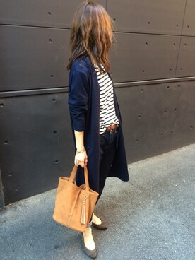 しずさん(レディース・156cm)の秋コーディネート