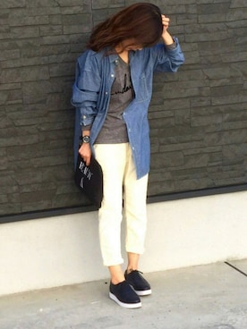 しずさん(レディース・156cm)の春コーディネート