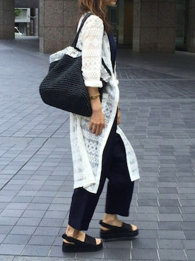 しずさん(レディース・156cm)の夏コーディネート