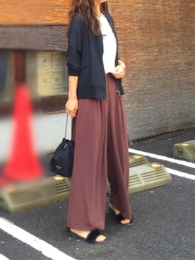 しずさん（レディース・156cm）の秋コーディネート