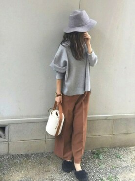 しずさん（レディース・156cm）の秋コーディネート