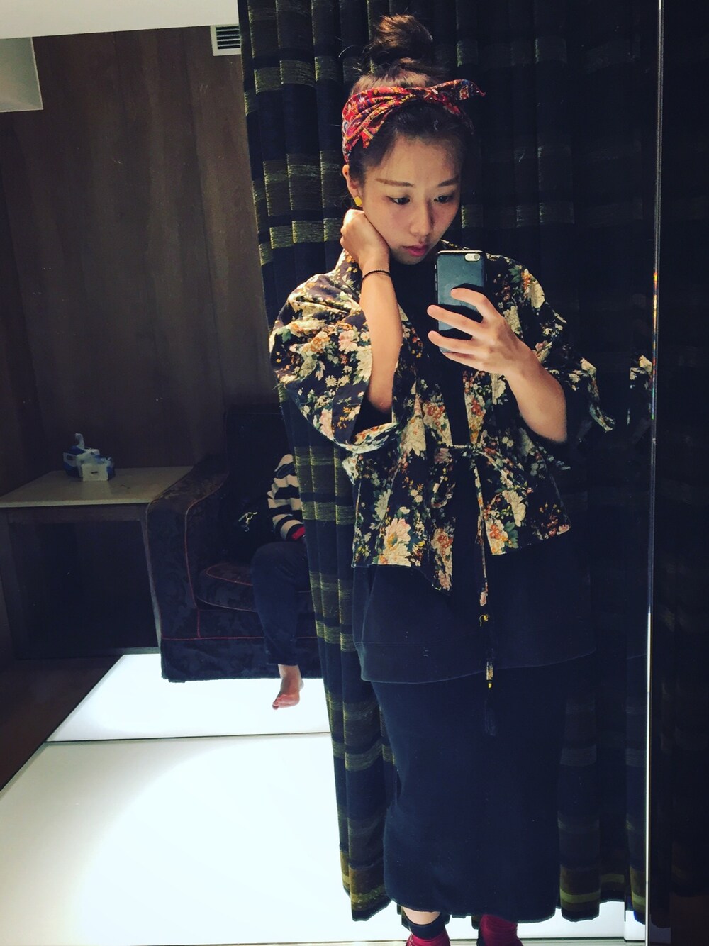「淘寶のアイテム（ジャケット/アウター、その他）」を使った、Acidさん（レディース・158cm）の春コーディネートの1枚目の写真