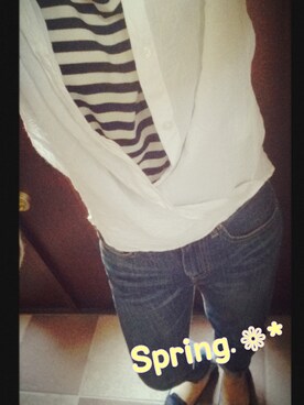 Ami*さん（レディース・155cm）の春コーディネート