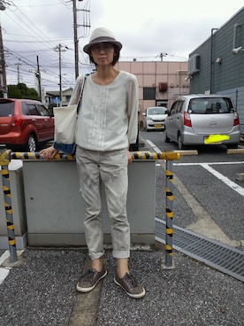 「pense'e（パンセ）のアイテム」を使った、gee さん（レディース・163cm）の夏コーディネート