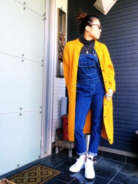 KANさん（レディース・168cm）の冬コーディネート