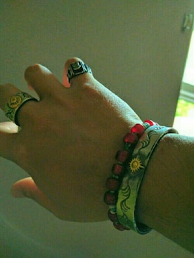 土田間半家増さんのコーディネート