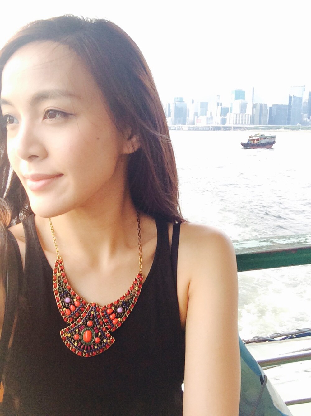 「vintage、Aztecs、necklace」｜「Aztecsのアイテム（ネックレス、その他）」を使った、kenjiziyiさん（レディース・165cm）の夏コーディネートの1枚目の写真