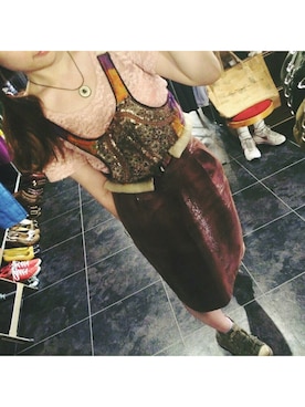 「METAのアイテム」を使った、taroさん（レディース・156cm）の夏コーディネート