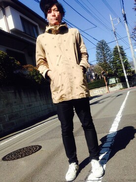 「RUDIE'S（ルーディーズ）のアイテム（ジャケット/アウター）」を使った、Jackさん（メンズ・183cm）の春コーディネート
