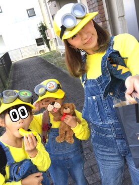 「ミニオンズ」｜「アイテム（その他）」を使った、美衣さん（レディース・152cm）の秋コーディネート