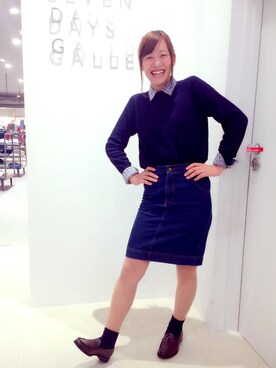 三宅 紗也加さん（レディース・160cm）の秋コーディネート