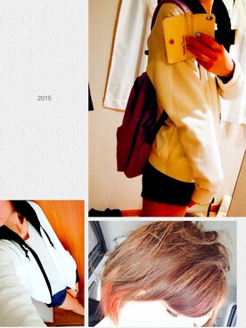 「Marc by Marc Jacobs（マークバイマークジェイコブス）のアイテム（スニーカー）」を使った、fuminaさん（レディース・173cm）の冬コーディネート