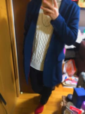 「glamb（グラム）のアイテム（チェスターコート）」を使った、tsuraさん（メンズ・176cm）の秋コーディネート