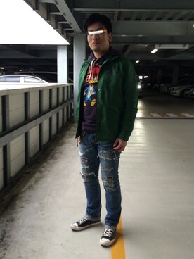 kentsさん（メンズ・173cm）の春コーディネート