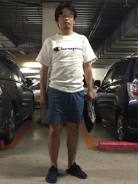 「Saturdays NYC（サタデーズ ニューヨークシティ ）のアイテム（バッグ）」を使った、kentsさん（メンズ・173cm）の夏コーディネート