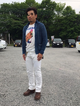 kentsさん（メンズ・173cm）の春コーディネート