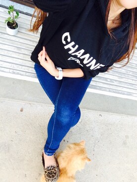 「シャネル」｜「アイテム（その他）」を使った、chimiさん（レディース・153cm）の秋コーディネート