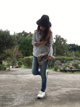 chimiさん（レディース・153cm）の秋コーディネート